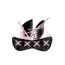 Бондажный набор Pretty Prisoner Blindfold and Cuffs: маска + фиксаторы для рук - Фото №1