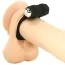 Виброкольцо Silicone Lovers Gear Enhancer, черное - Фото №5