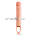 Насадка на пенис Performance Plus 11.5 Cock Sheath Penis Extender, телесная - Фото №1