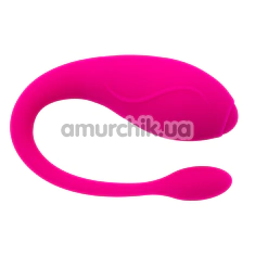 Виброяйцо Wireless Remote Control Strong Vibration Massage Jumping Egg PL-B125, розовое - Фото №1