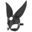Маска зайчика Bedroom Fantasies Bold Bunny Mask, черная - Фото №3