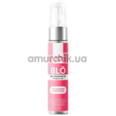 Гель для орального секса с охлаждающим эффектом JO Blo Strawberry Lemonade - клубничный лимонад, 30 мл - Фото №1