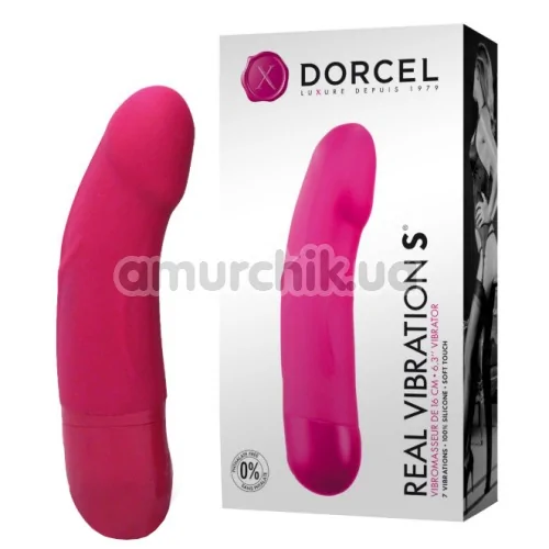 Вибратор для точки G Dorcel Real Vibration S, розовый