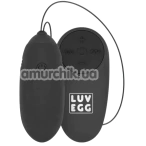 Виброяйцо Luv Egg, черное - Фото №1