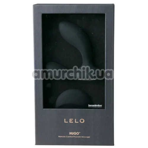 Вібростимулятор простати для чоловіків Lelo Hugo (Лело Х'юго), чорний