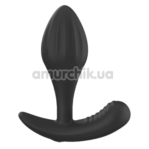 Анальна пробка з вібрацією Odeco Every Night Toys Miah, чорна