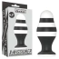 Анальна пробка Love Toy X-Missioner Butt Plug 6.5, чорно-біла - Фото №12
