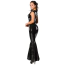 Сукня Guilty Pleasure Datex Long Zip Up Front Dress, чорна - Фото №4