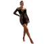 Платье Star Night Erotic Dream Mini Dress, черное - Фото №9