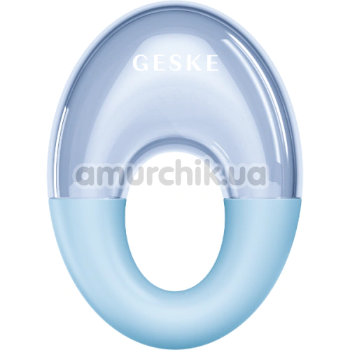Массажер для глаз Geske Cool & Warm Eye Massager 7 in 1, голубой - Фото №1