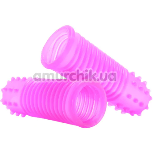 Набор насадок на палец Intimate Play Finger Tingler, розовый