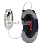 Віброяйце Colt Xtreme Turbo Bullet, срібне - Фото №1