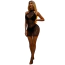 Сукня Star Night Wild and Sexy Mini Dress, чорна - Фото №9