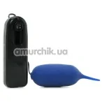 Виброяйцо Penthouse Secrets Collection Cyber Flicker, синее - Фото №1