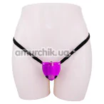 Вибратор-бабочка Pretty Love Clitoral Massager Heartbeat, фиолетовый - Фото №1