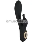 Вібратор Cleopatra Rabbit Vibrator, чорний - Фото №1