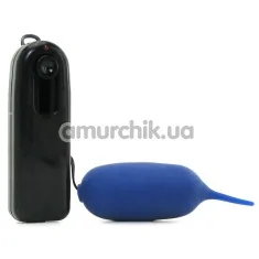 Виброяйцо Penthouse Secrets Collection Cyber Flicker, синее - Фото №1