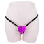 Вибратор-бабочка Pretty Love Clitoral Massager Heartbeat, фиолетовый - Фото №1