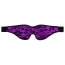 Маска на глаза DS Fetish Romantic Lace Blindfold, черно-фиолетовая - Фото №2