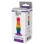 Анальна пробка Colourful Love Colourful Plug 10.5 см, райдужна - Фото №4