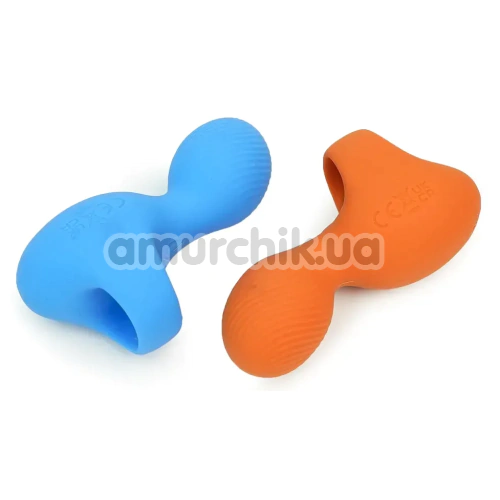 Вібратор на палець Sweet Em Velvet Lure Ring, помаранчевий