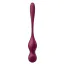 Вагинальные шарики с вибрацией Satisfyer Love Birds Vary, бордовые - Фото №4