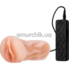 Искусственная вагина с вибрацией Realstuff Lifelike Vibrating Stroker 21209, телесная - Фото №1