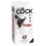 Страпон King Cock Strap-on Harness W Cock 8, тілесний - Фото №14