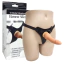 Страпон з вібрацією Harness Silicone Dildo 6.3, тілесний - Фото №9