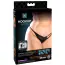 Трусики с анальной пробкой с вибрацией HookUp Panties Remote Bowtie Bikini, черные - Фото №19