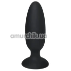 Анальная пробка Sweet Em Velvet Lure Core Plug, черная - Фото №1