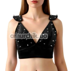 Топ виниловый Art of Sex Mistress Velvet, черный - Фото №1