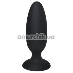 Анальная пробка Sweet Em Velvet Lure Core Plug, черная - Фото №1