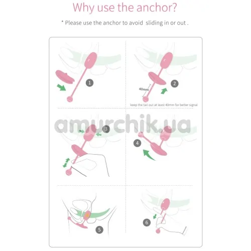 Тренажер Кегеля Magic Motion Kegel Coach, рожевий