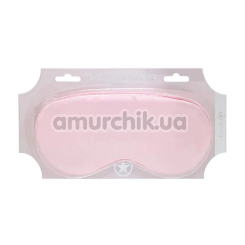 Маска на очі Ouch! Satin Blindfold, рожева