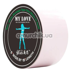 Бондажная лента Loveshop My Love, светло-розовая - Фото №1