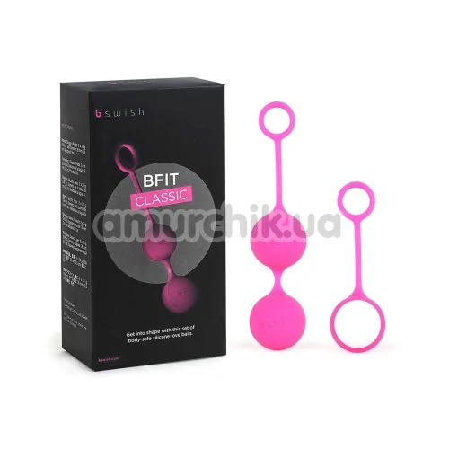Вагинальные шарики B Swish Bfit Classic, розовые