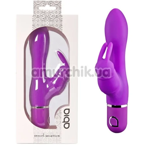 Вибратор Abia Delphine Purple, фиолетовый