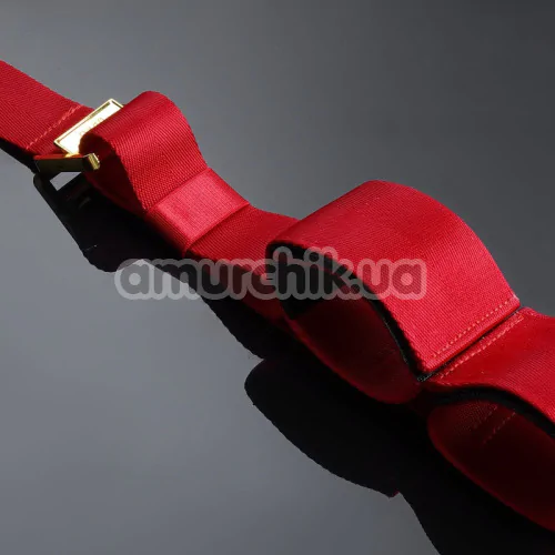 Бондажный набор Upko Bowknot Hogtie Portable Bondage Gear, красный