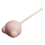 Вагинальный шарик Loveshop Silicone Kegel Ball With Globs, бежевый - Фото №2