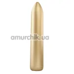 Клиторальный вибратор Dorcel Rocket Bullet, золотой - Фото №1