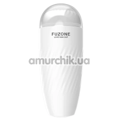 Мастурбатор з вібрацією Fuzone Sensing Love Skin Cup, білий - Фото №1