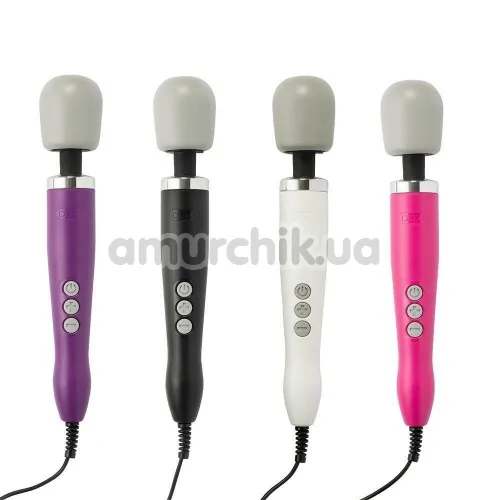 Універсальний вібромасажер Doxy Plug-In Vibrating Wand Massager, білий