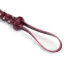 Флоггер Liebe Seele Wine Red Heavy Leather Flogger with Studded Handle, бордовый - Фото №3
