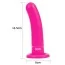 Фаллоимитатор LoveToy Holy Dong M 5.5, розовый - Фото №6