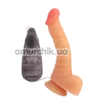 Вибратор Keep Love Master Dildo, телесный - Фото №1