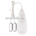 Віброкуля Hi-Basic Double Play Bullets Vibrator 2 шт, біла - Фото №1