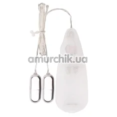 Вибропуля Hi-Basic Double Play Bullets Vibrator 2 шт, белая - Фото №1