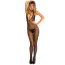 Комбинезон Plunge Harness Bodystocking, черный - Фото №1
