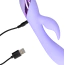 Вибратор Loveline Smooth Silicone Rabbit Vibrator, сиреневый - Фото №6